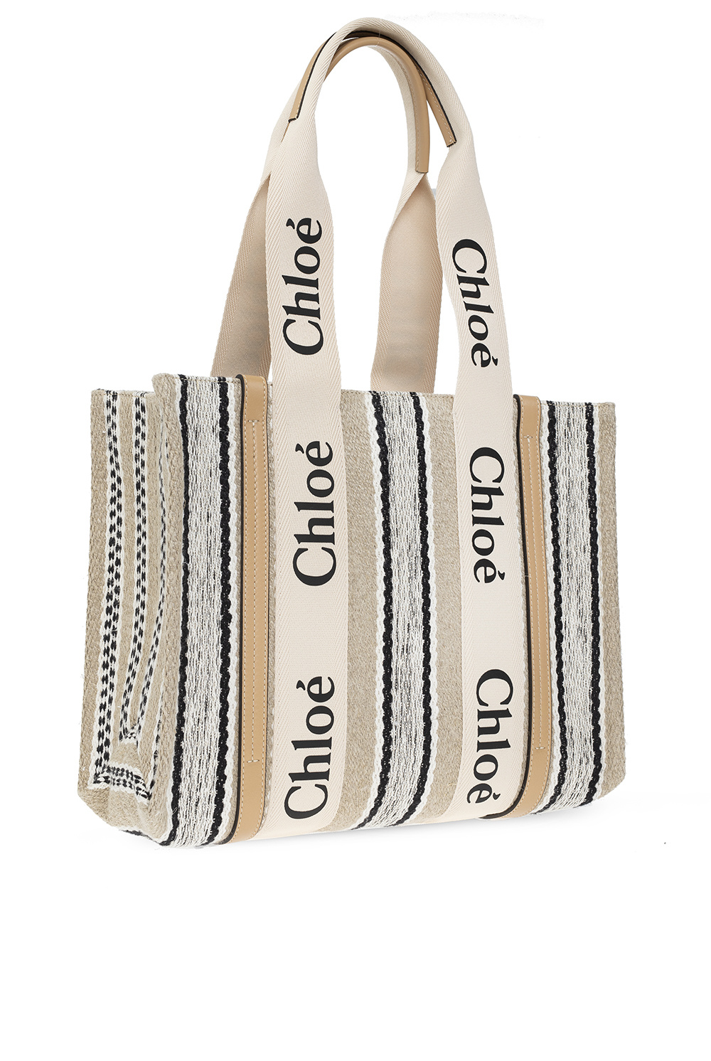 トートバッグ CHLOE SHOPPING WOODY MEDIUM Woody Tote Bag | Blend Fashion and Practicality | Chloé US